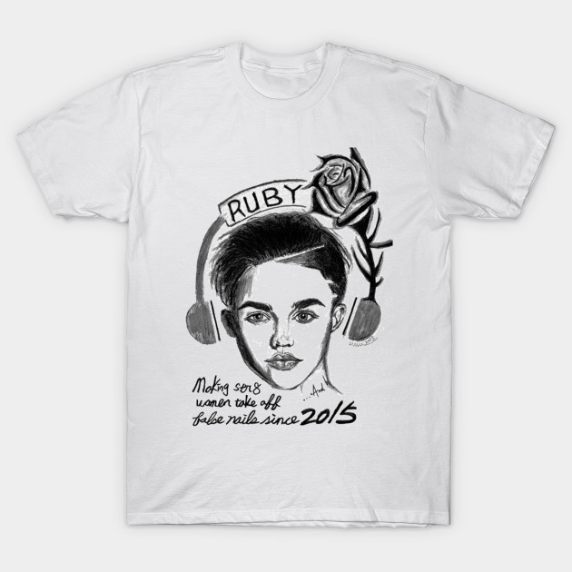 rock on ruby t shirt